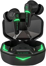 Black Shark Wireless Earbuds Wireless Headphones with 45ms Ultra-low Latency, Gaming Earbuds with Bluetooth 5.2, Dual Modes, 10mm Driver, 35H Playtime, IPX4 Waterproof, Built-in Mic - Lucifer T1