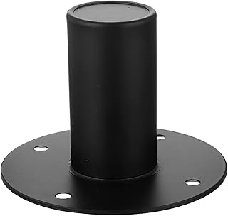 Milisten 1 Pc Speaker Iron Bottom Base Mounting Speaker Bracket Stands Pole Dj Speakers Audio Speaker Stand Speaker Cabinet Insert Speaker Mount Bracket Speaker Feet Metal Toddler Bib