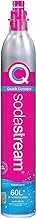 sodastream 60 Litre Spare Gas Cylinder for Sparkling Water Maker, CO2 Cylinder for Making Fizzy Carbonated Water at Home, (Quick Connect, Pink Gas)