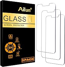 Ailun Glass Screen Protector Compatible for iPhone 14/13/13 Pro [6.1 Inch] Display 3 Pack Case Friendly Tempered Glass