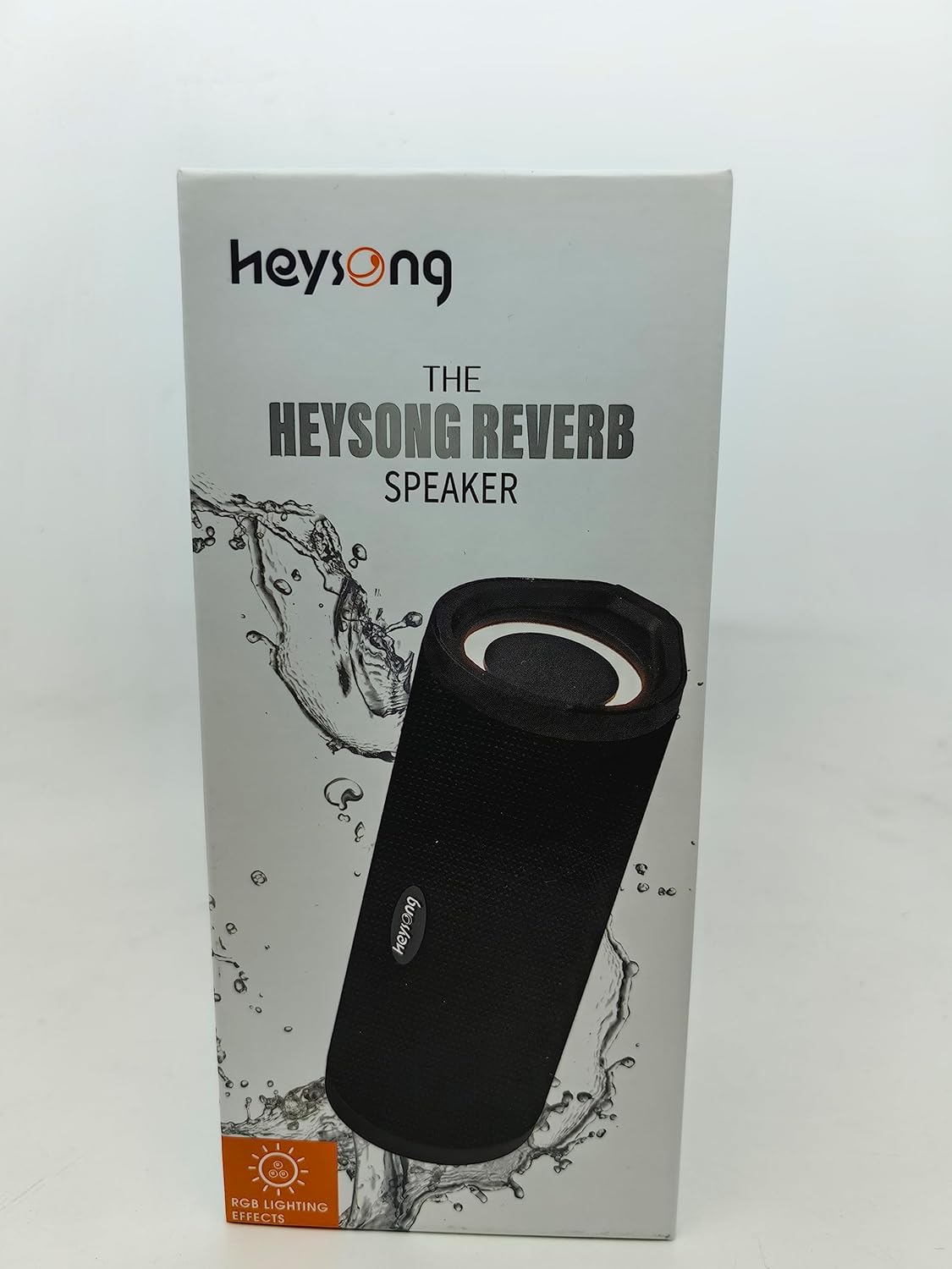 HEYSONG Portable Bluetooth Speaker, Waterproof Outdoor Speakers with LED Light, Enhanced Bass, IPX7 Floating, 40H Play, TF Card, True Wireless Stereo for Party, Shower, Biking, Gifts for Men-7