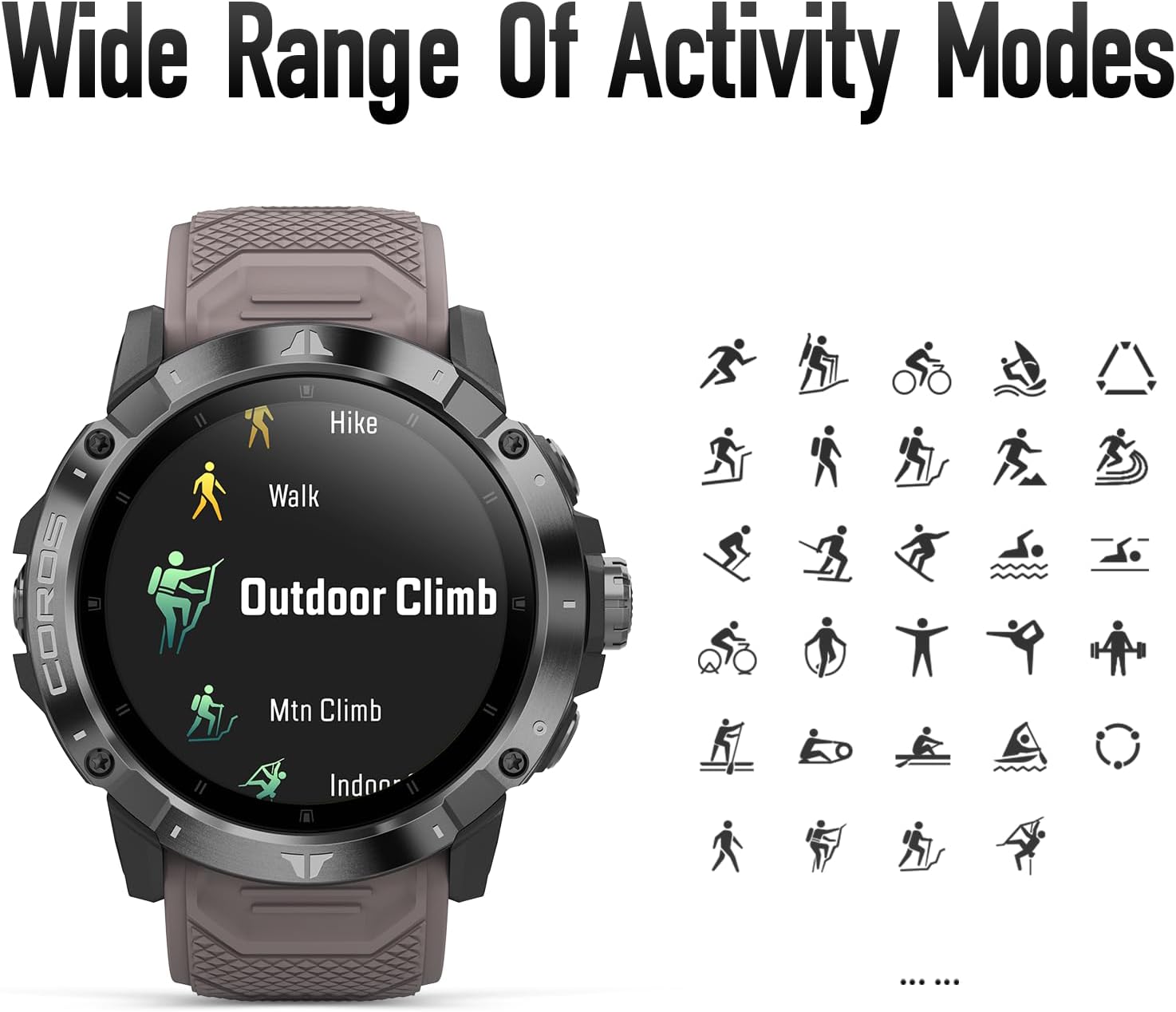 COROS VERTIX 2 Adventure GPS Watch, Ultra-Long 60 Days Battery Life, Dual-Frequency GPS, On-wrist Navigation, Offline Maps, Heart Rate Monitor, Track Sleep, Running, Biking, Skiing, Climbing-Obsidian-7