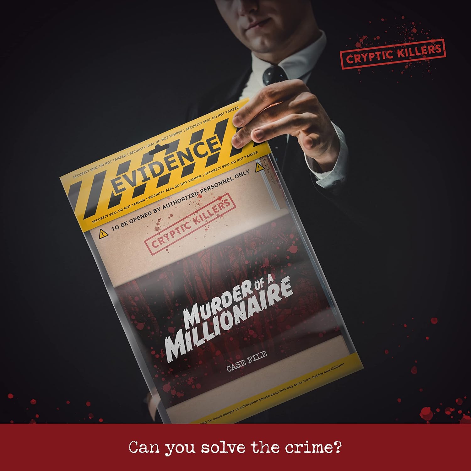 Cryptic Killers Unsolved murder mystery game - Cold Case Files Investigation Detective clues/evidence - Solve the crime - For individuals, date nights & party groups - Murder of a millionaire-6