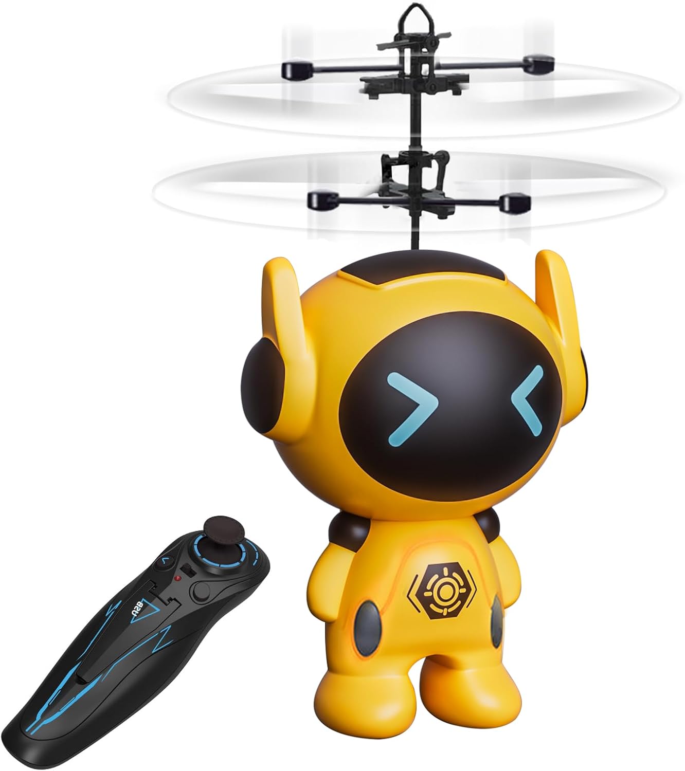 Flying Ball Robot Drone for Kids - Mini Induction Rc Flying Toy Boys Girls Gifts,Rechargeable Ball Drone Infrared Induction Helicopter for Indoor and Outdoor Games with Remote-0