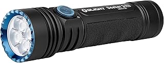 OLIGHT Seeker 3 Pro 4200 Lumens Ultra-Bright Floodlight Torch, High Lumens MCC3 Rechargeable Torches for Outdoor Searching, Camping, Hiking (Black)