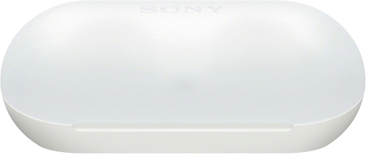 Sony WF-C500 True Wireless Headphones - Up to 20 hours battery life with charging case - Voice Assistant compatible - Built-in mic for phone calls - Reliable Bluetooth® connection - White-1