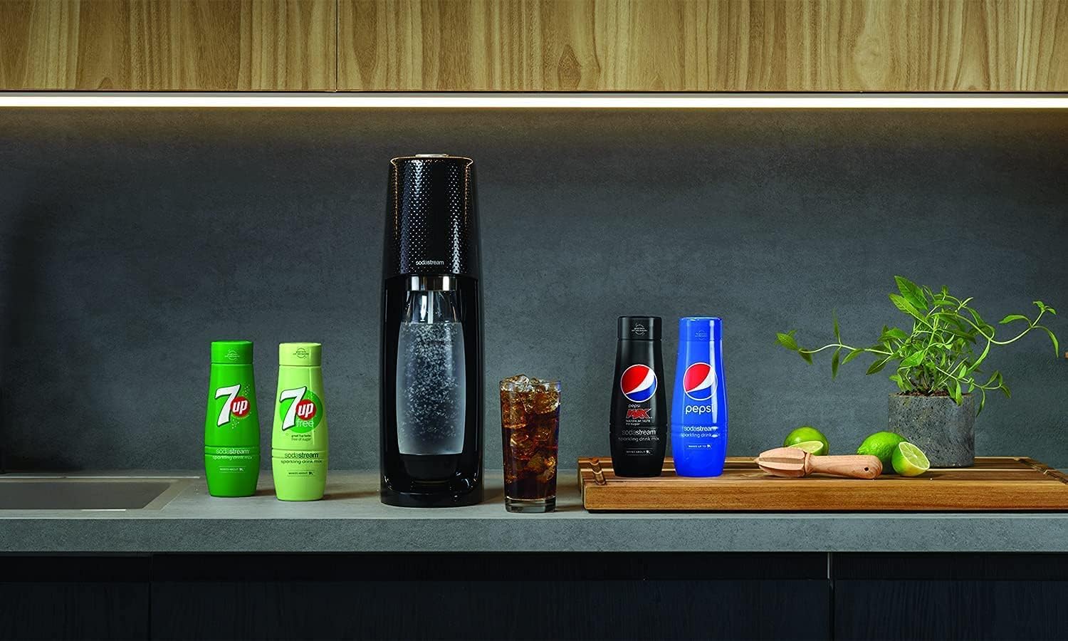 SodaStream Flavours Pepsi Max Sparkling Drink Mix, Soda & Fizzy Drink Maker Concentrate, Diet Pepsi with Maximum Taste & No Sugar, Official Pepsi Cola x SodaStream Syrup - 6 x 440ml Multi Pack-3