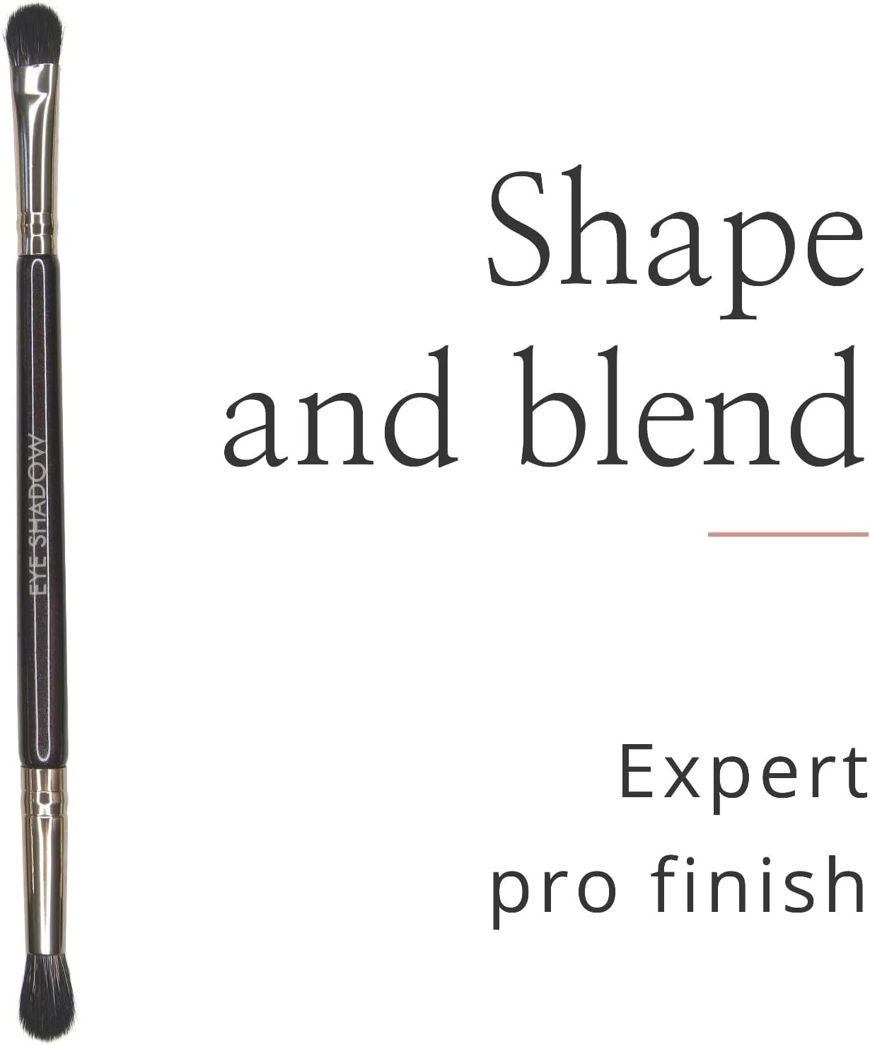 Studio 10 | Pro-quality Double Ended Eye Shadow Brush for Perfect Precision, Shaping & Blending-1