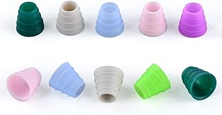 Hookah Hose Grommets Silicone Gasket - Kitosun Original Hookah Accessories Durable Silicon Plug Grommets Ensure air-Tight Seal Prevent Shisha Hoses Falling Out While Smoking (Mix Colors)