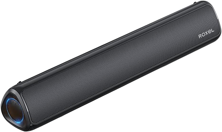 Roxel RSB100 TV | PC Soundbar Portable BT Speaker Compatible with Smart TV, Computers, Laptops and Smartphones, Mini Soundbar with Aux and Wireless Connectivity-2