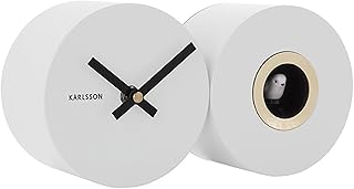 Karlsson Wall Clock Duo Cuckoo - White (KA5789WH)