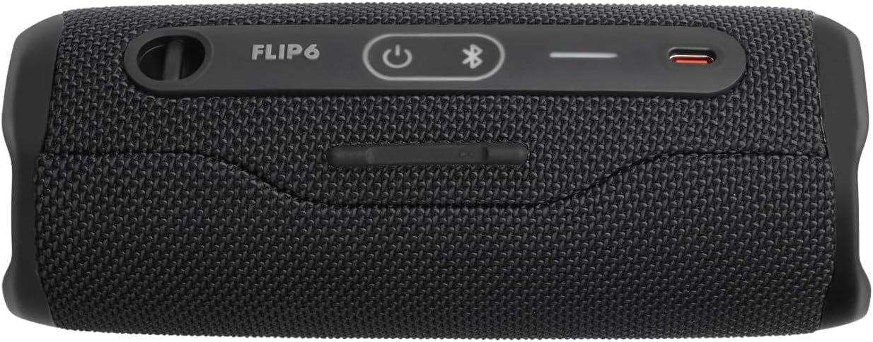 JBL Flip 6 Portable Bluetooth Speaker with 2-Way Speaker System and Powerful JBL Original Pro Sound, Up to 12 Hours of Playtime, Black-3