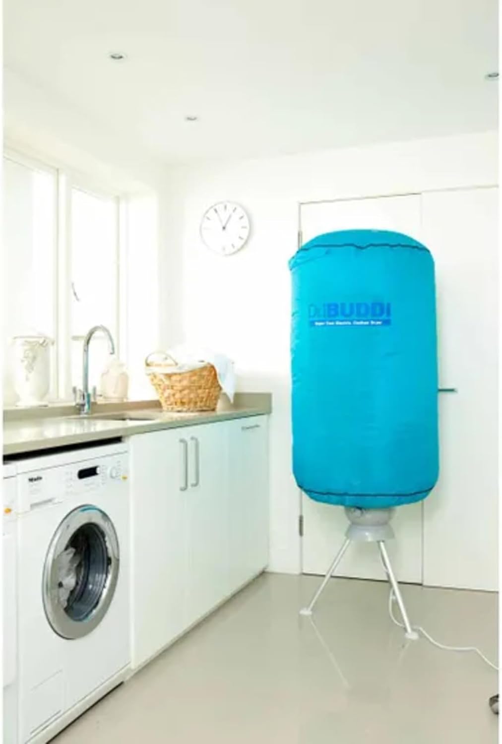 JML DriBUDDi - Portable Energy-Efficient Indoor Electric Clothes Dryer - Blue-2