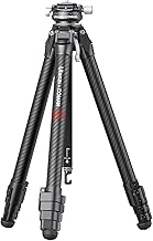 ULANZI Zero Y Travel Tripod, Camera Tripod Carbon with 360° Panorama Ball Head and Arca Quick Rlease, Photograhy Tripod with Detachable Center Column, 18kg Load Capacity for All DSRL Cameras