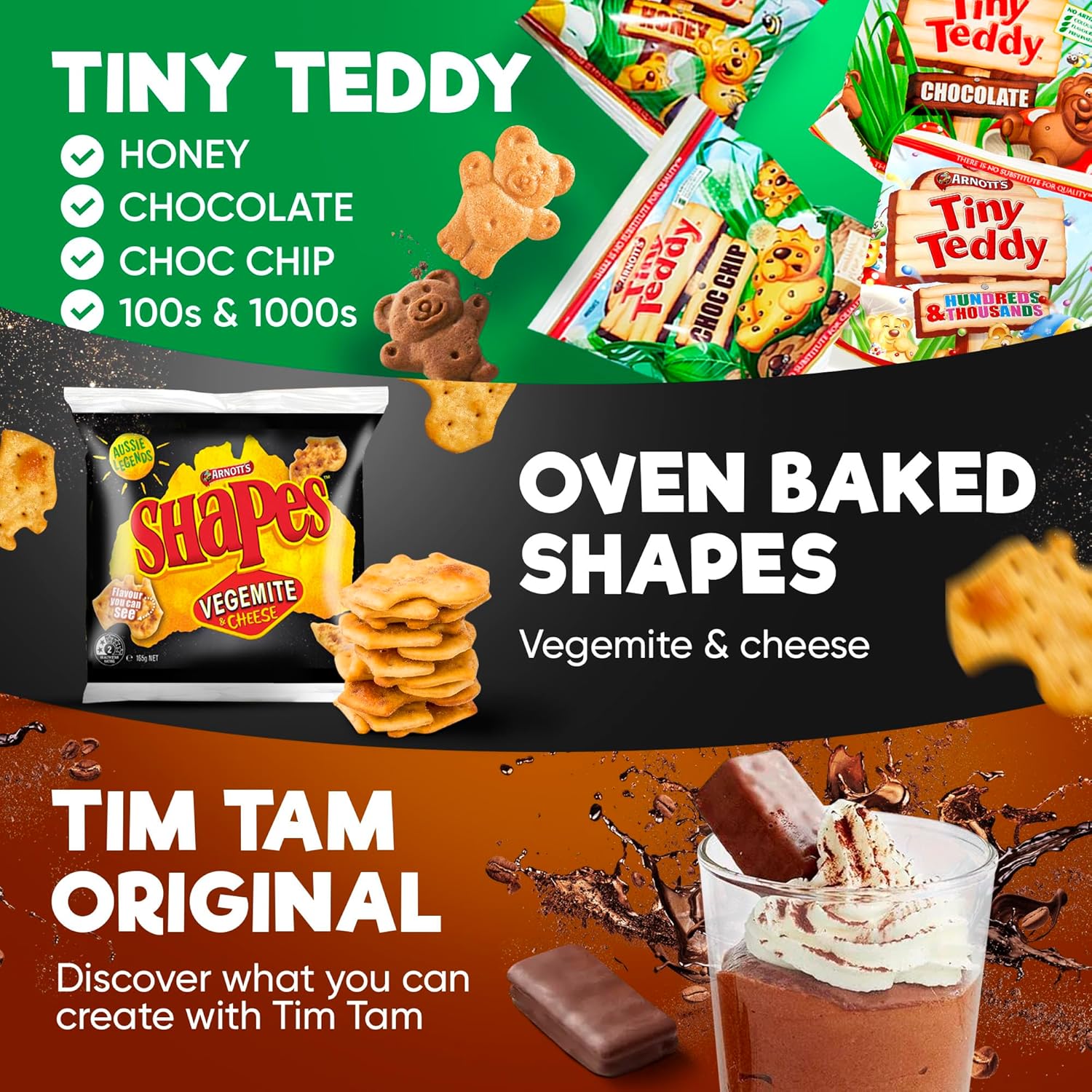 Ultimate Australian Snacks and Candy Box 29-Piece - Authentic Aussie Gifts featuring Arnott's Tim Tams, Vegemite, and More - Ideal Australian Food Treats for Expats, Birthday Gifts-5