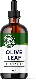 Vimergy Olive Leaf Extract, 57 Servings - Pure Olive Leaf Liquid Drops - Supports Immune and Cardiovascular Health - Gluten-Free, Non-GMO, Vegan & Paleo Friendly (115 ml)