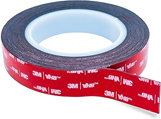 Neutrade Double Sided Heavy Duty Mounting Tape 24mmx16ft, 3M VHB, Waterproof, heat resistant, Foam Tape for Car, Home, Office Decor, LED Light Mount, Astragal Bar Mounting