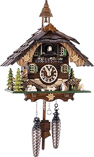 Cuckoo Palace Cuckoo Clock Quartz-movement Chalet-Style 32cm