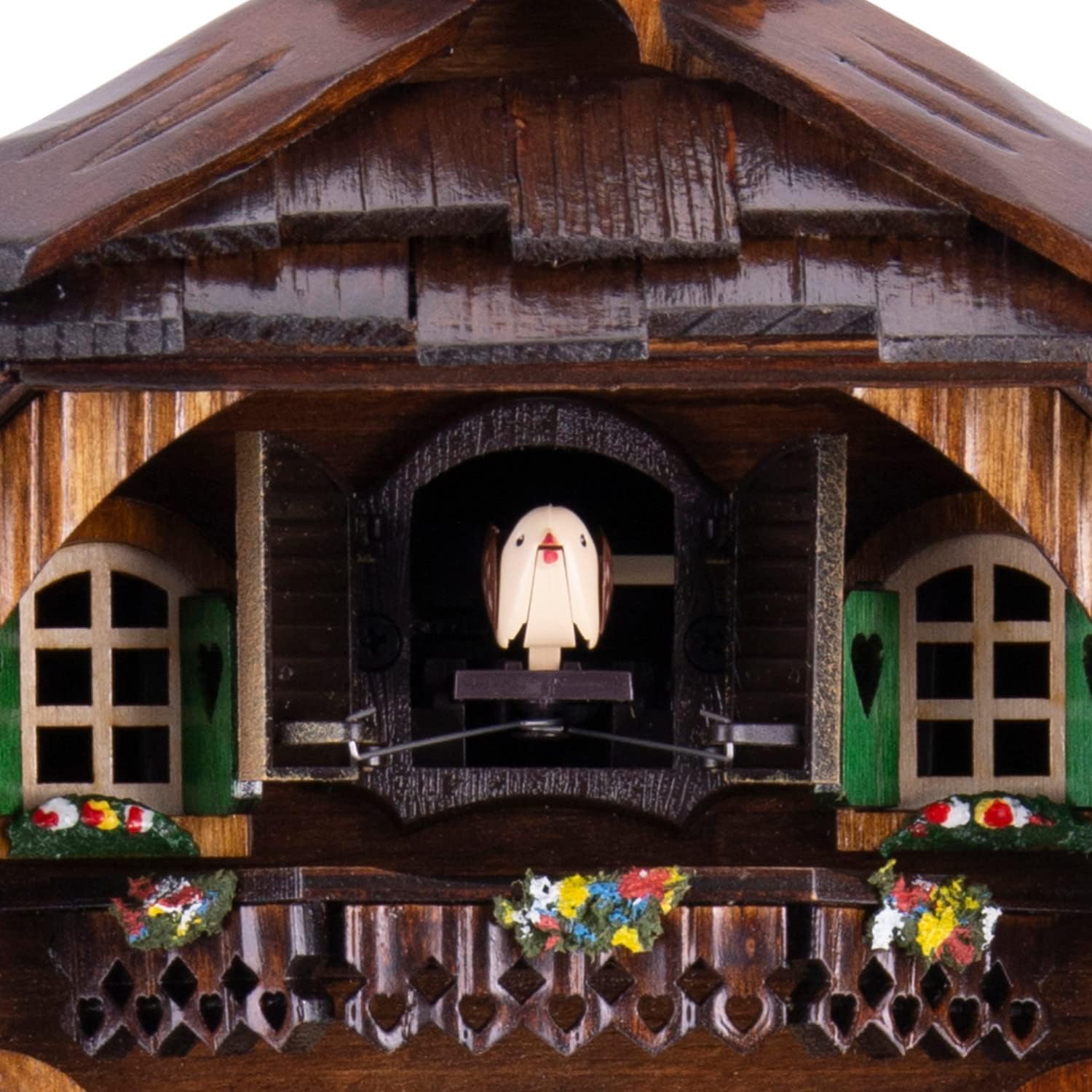 Cuckoo Palace Cuckoo Clock Quartz-movement Chalet-Style 32cm-3