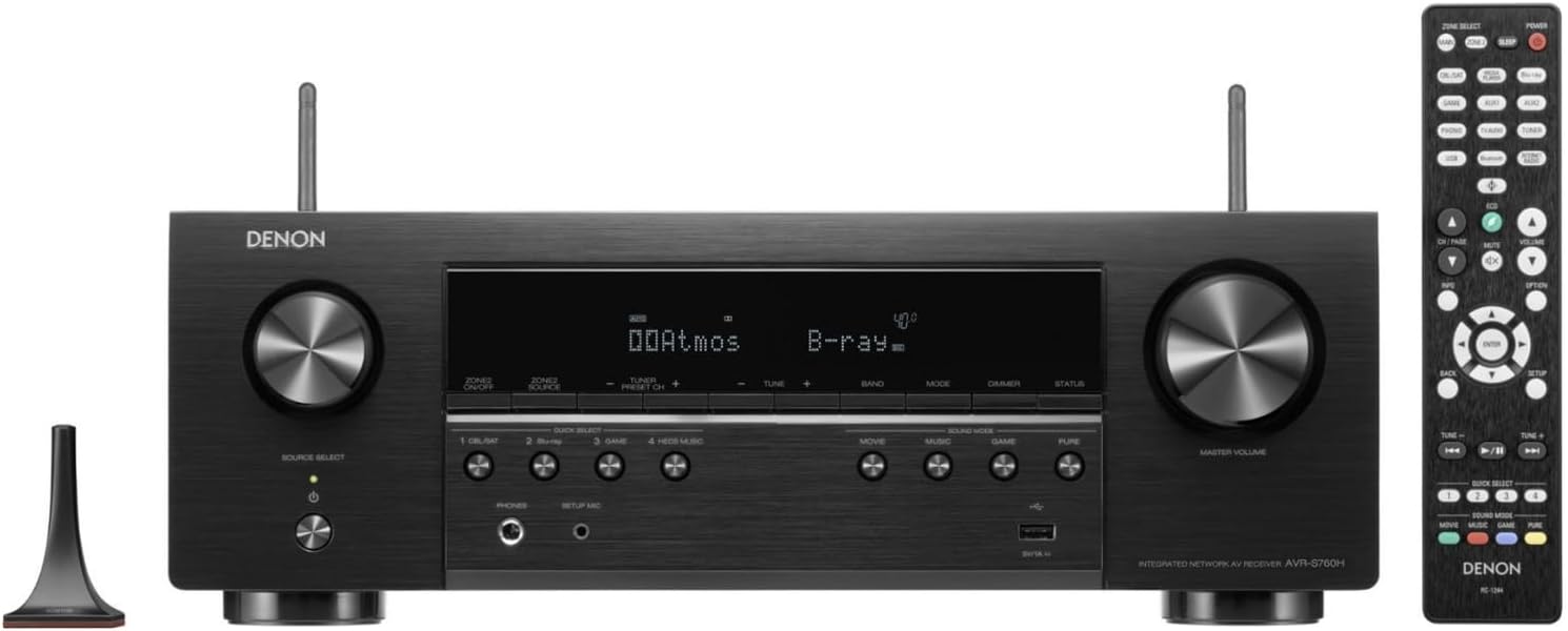 DENON RECEPTOR AVR-S760H D1516-1