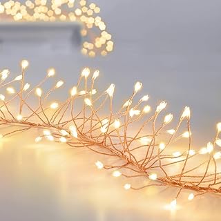 Premier Multi Action Ultra Bright Garland Rose Gold Warm White LEDs 860 LEDs - LV213019WW