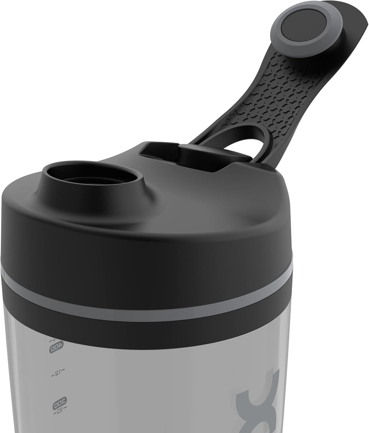 Promixx Original Shaker Bottle - Battery-powered for Smooth Protein Shakes - BPA Free, 600ml Cup (Black)-2