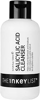 The INKEY List 2% Salicylic Acid Cleanser to Reduce Blackheads and Breakouts for Oily Blemish Prone Skin 150ml