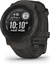 Garmin Instinct 2, Rugged GPS Smartwatch, Built-in Sports Apps and Health Monitoring, Ultratough Design Features, Graphite