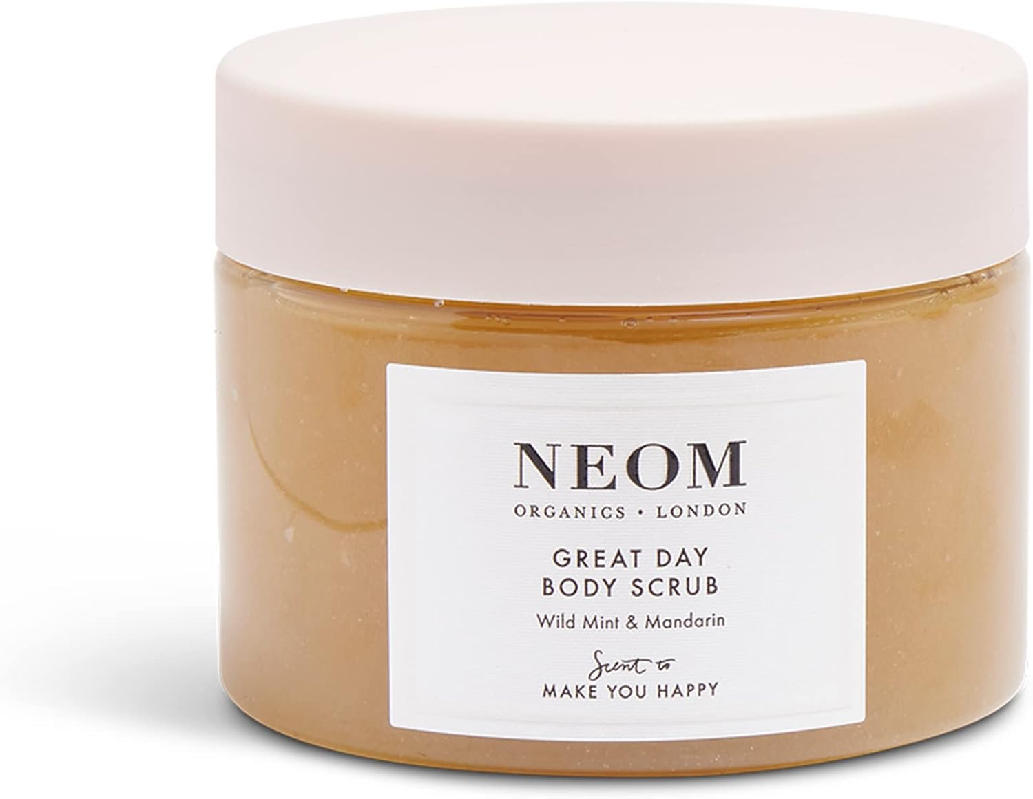 NEOM- Great Day Body Scrub | Luxury Body Scrub with Organic Sugar, Vitamin E & Jojoba Oil | Wild Mint & Mandarin Fragrance | Scent To Make You Happy-6