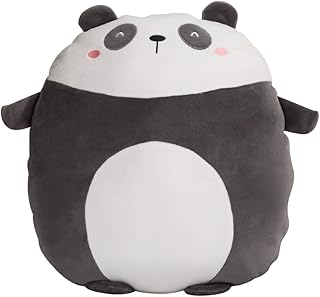 LICHENGTAI Animal Plush Stuffed Pillow, Cute Panda Doll Cushion, Cartoon Plush Pillow Huggable Cushion Soft Chubby Cushion Toys Cuddly Pillow Lifelike Animal Toy for Kids Adults, 40cm