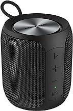 MIATONE Bluetooth Speaker, Wireless Portable Speakers with Subwoofer, 16W Louder Volume, Longer Playtime, Bluetooth 5.0, Dual Pairing, IP67 Waterproof Speaker for Party Beach Camping, Black