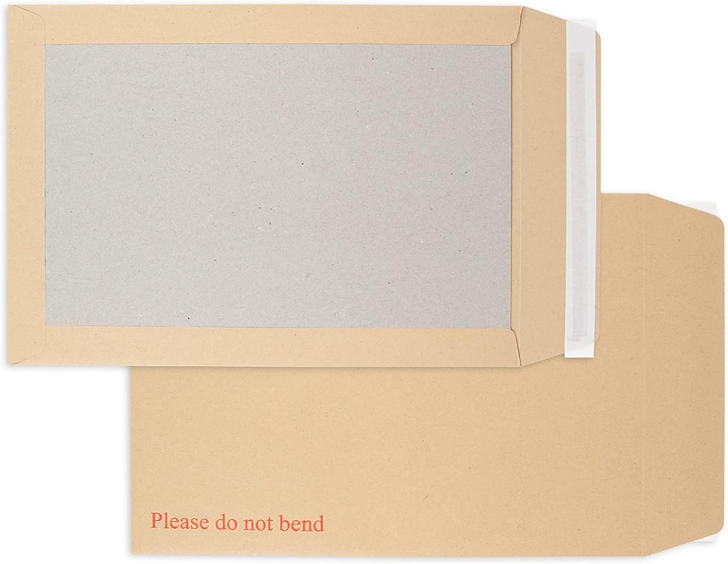 Postmaster A4 C4 Do Not Bend Board Backed Envelopes Peel Seal 50 Pack,Brown,229x324mm-6