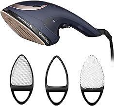 Russell Hobbs Steam Genie 2in1 Handheld Clothes Steamer with Ironing Option, No Ironing Board, Ready to Use in 1m, Power Indicator, 150ml Removable Tank, 3 Attachments, 10m Steam Time, 2000W, 28370