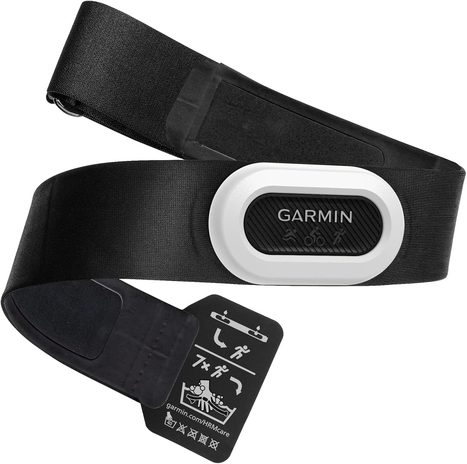 Garmin HRM-Pro Plus - Premium Chest Strap for Recording Heart Rate and Running Efficiency Values such as Step Rate & Ground Contact Time, Treadmill, ANT+ & Bluetooth Technology, Black-0