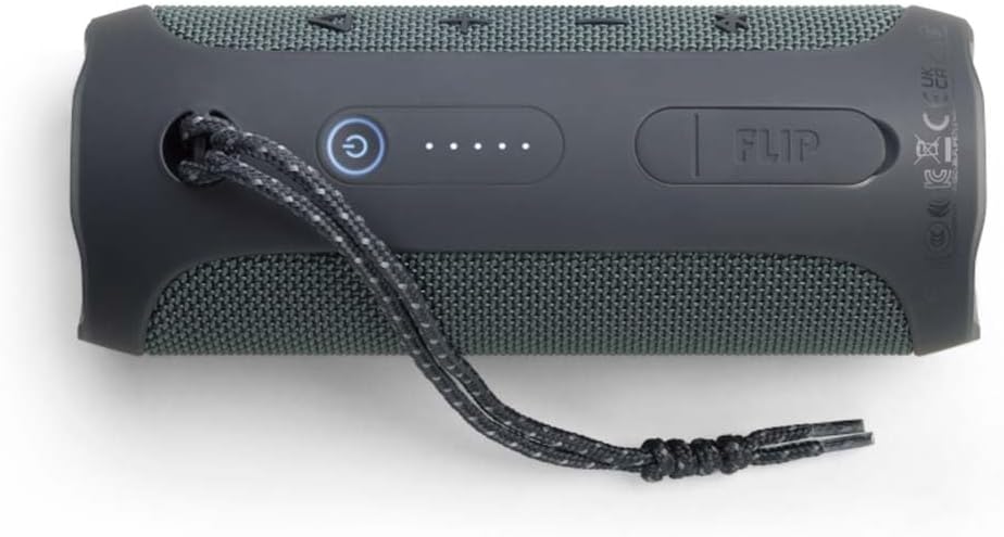 JBL Flip Essential 2 Portable Bluetooth Speaker with Rechargeable Battery, IPX7 Waterproof, 10-Hour Battery Life, Black-3