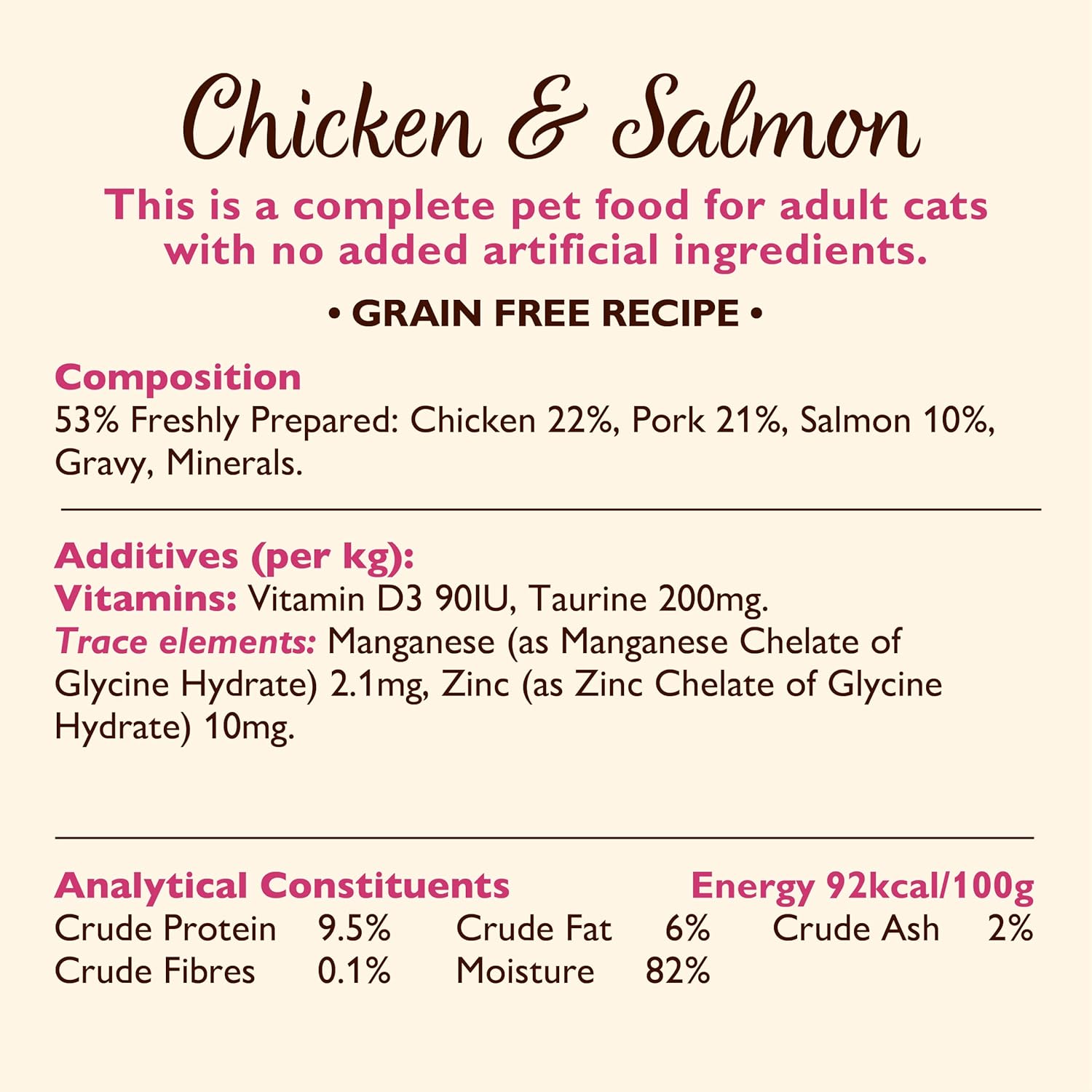 Lily's Kitchen Natural Adult Wet Cat Food in Gravy - Tasty Cuts Mixed Multipack - Complete Grain-Free Recipes (16 Tins x 85g)-3