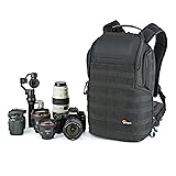 Lowepro ProTactic 350 AW II Modular Backpack with Recycled Material, Camera Bag for Professional Use, Insert for Macbook Laptop Up to 13 Inch, Backpack for Professional Cameras and Drones LP37176-GRL