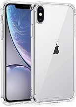 Whioltl Case for iPhone X and XS Crystal Clear Phone Cover, Anti-Scratch and Shock-Absorption, Basic Case for iphone XS, Compatible with Wireless Charger and Bike Phone Holder - Transparent