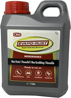 Evapo-Rust Rust Rust Remover - Super Safe None Toxic Powerful Non Scrubbing Reuseable Use On Tools, Household Items, Automotive Parts, 1L