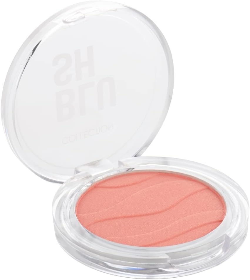 Collection Cosmetics Soft Glow Blusher, Blusher Powder, 4g, Peach-1