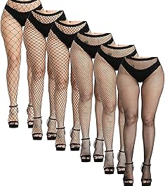 YOGINGO Fishnet Tights Mesh Socks Stockings