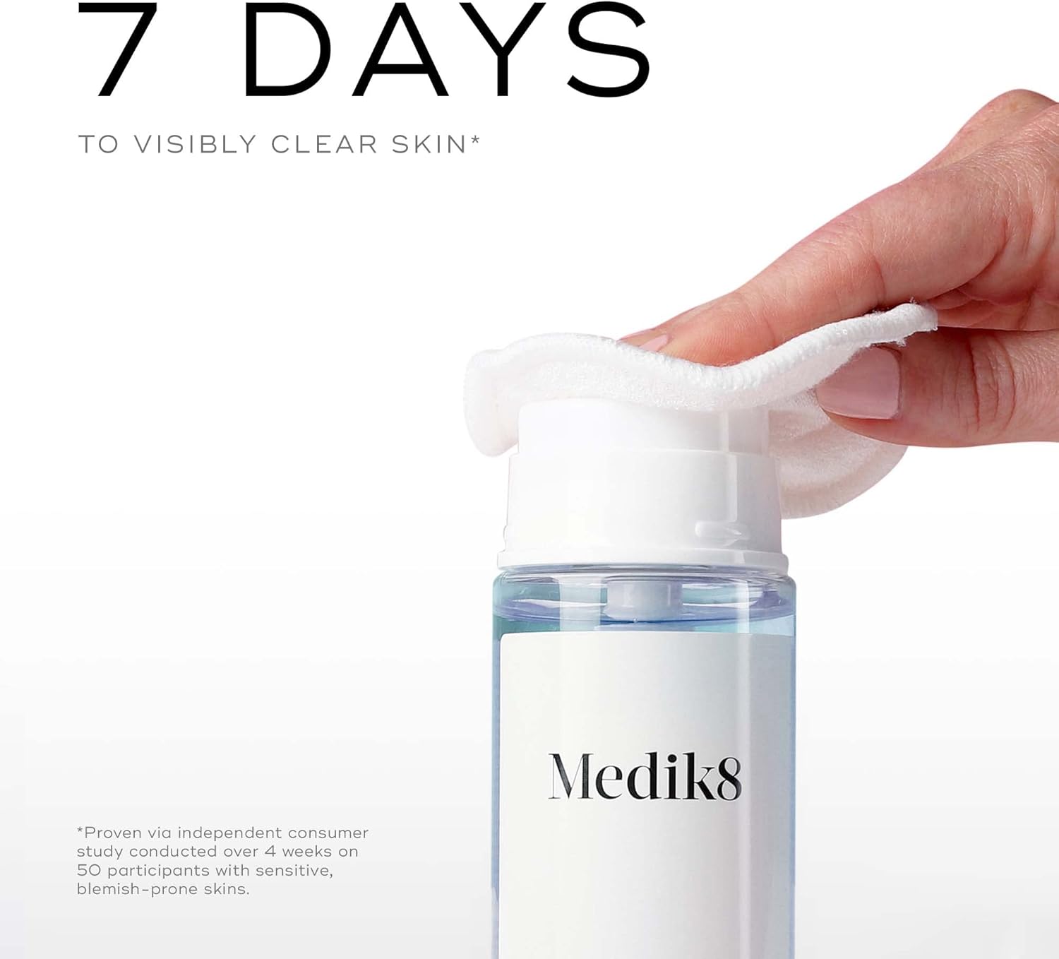 Medik8 Press & Clear - Exfoliating 2% BHA Clarifying Toner - Salicylic & Tranexamic Acid - Reduces Blemishes, Blackheads & Oiliness - 150ml-1