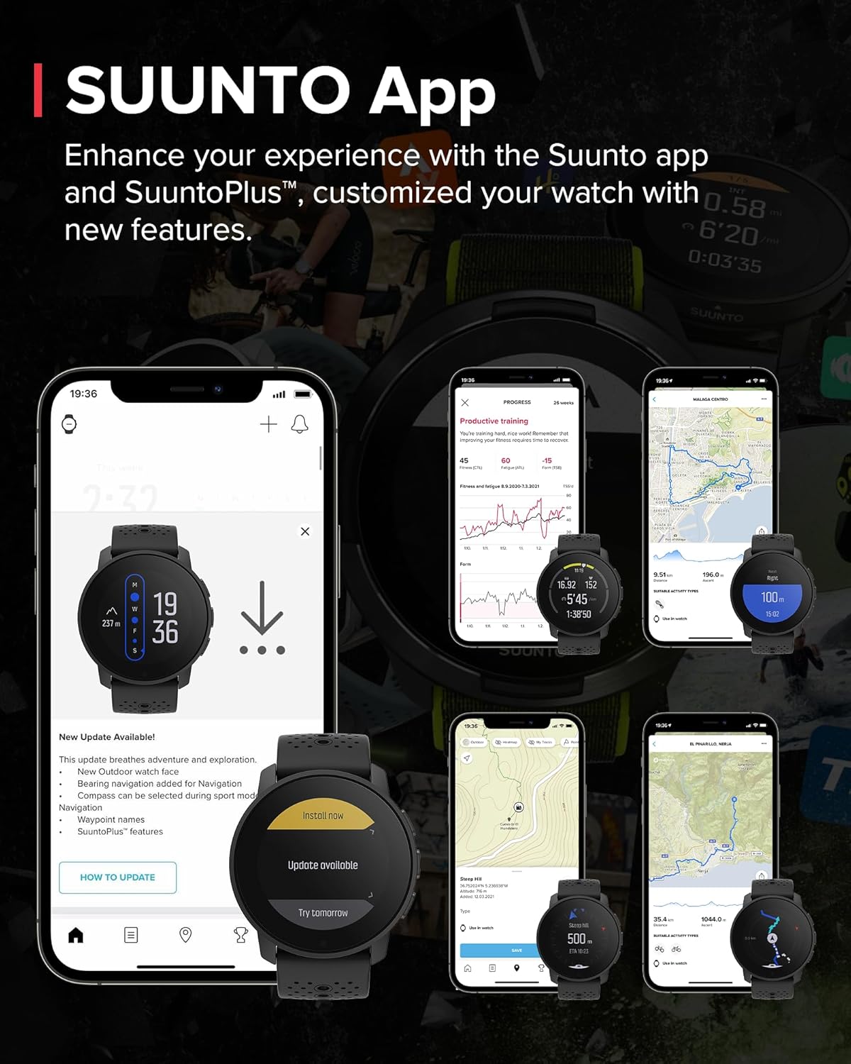 SUUNTO 9 Peak Pro GPS Sports Watch, Up to 30 Days Long Battery Life, Multisport Watch Training Workout, Advanced Health & Recovery Support, Wrist Heart-Rate Measurement-9