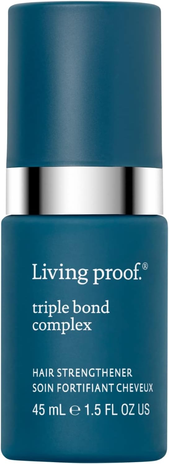 Living proof Triple Bond Complex, 45ML | Hair Treatment | Hair Strengthener | Repair Hair | Silicone Free | Paraben Free | Cruelty Free-0