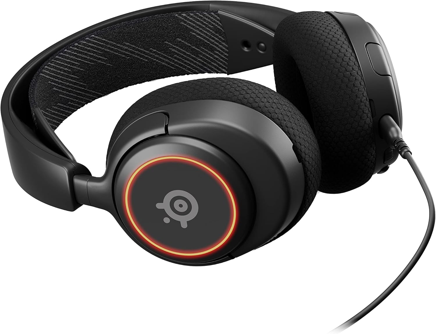 SteelSeries Arctis Nova 3 USB-C Gaming Headset for PC, PS4, PS5 & Switch - RGB Lights - Hi-Fi Drivers - 360° Spatial Audio - AirWeave Memory Foam Earcups - Super Lightweight - ClearCast Gen 2 Mic-13