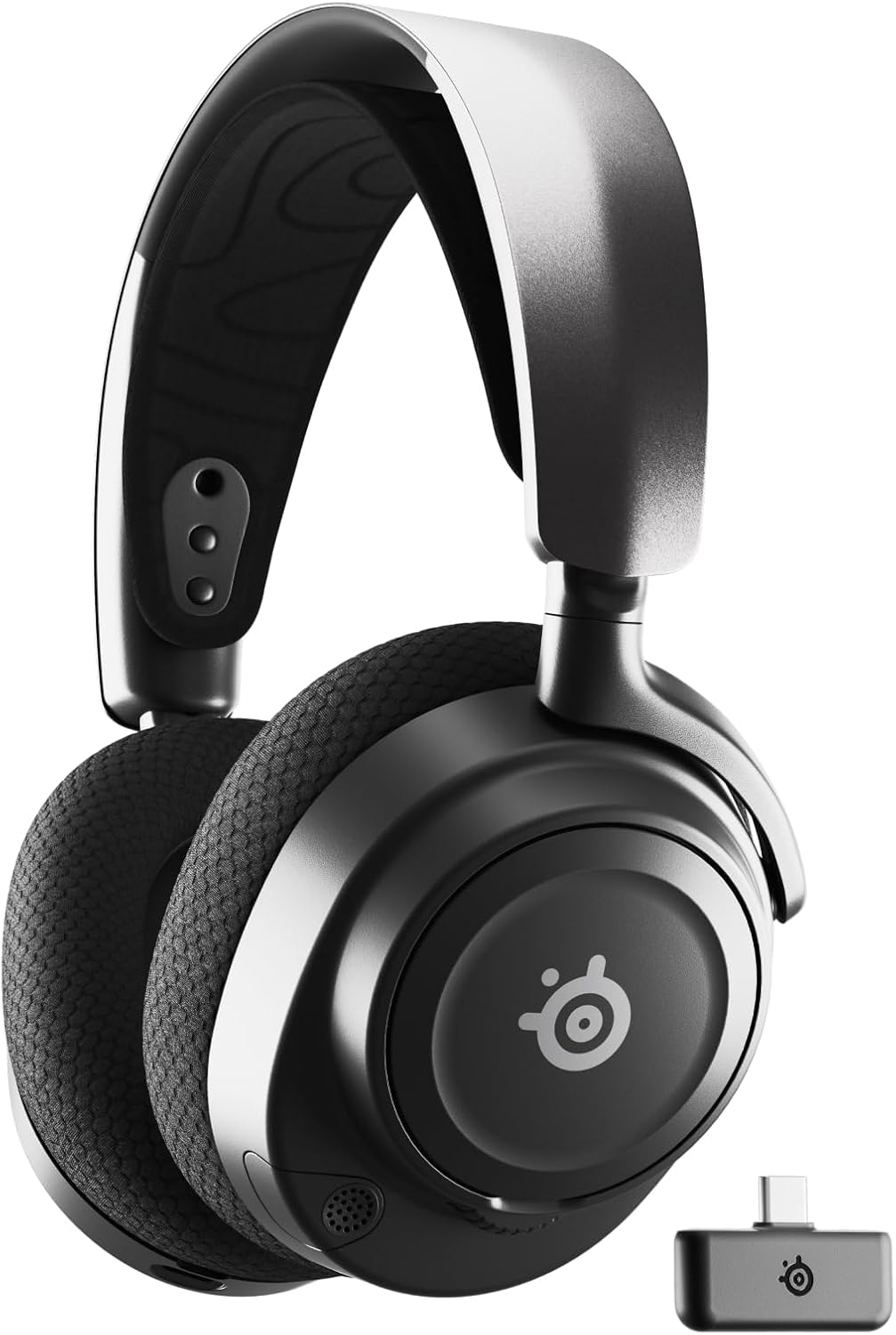 SteelSeries Arctis Nova 7 Wireless Multi-Platform Gaming Headset - Neodymium Magnetic Drivers - Dual Wireless 2.4GHz & Bluetooth - 38Hr USB-C Battery - ClearCast Gen2 AI Mic - PC, PS5, Switch, Mobile-0