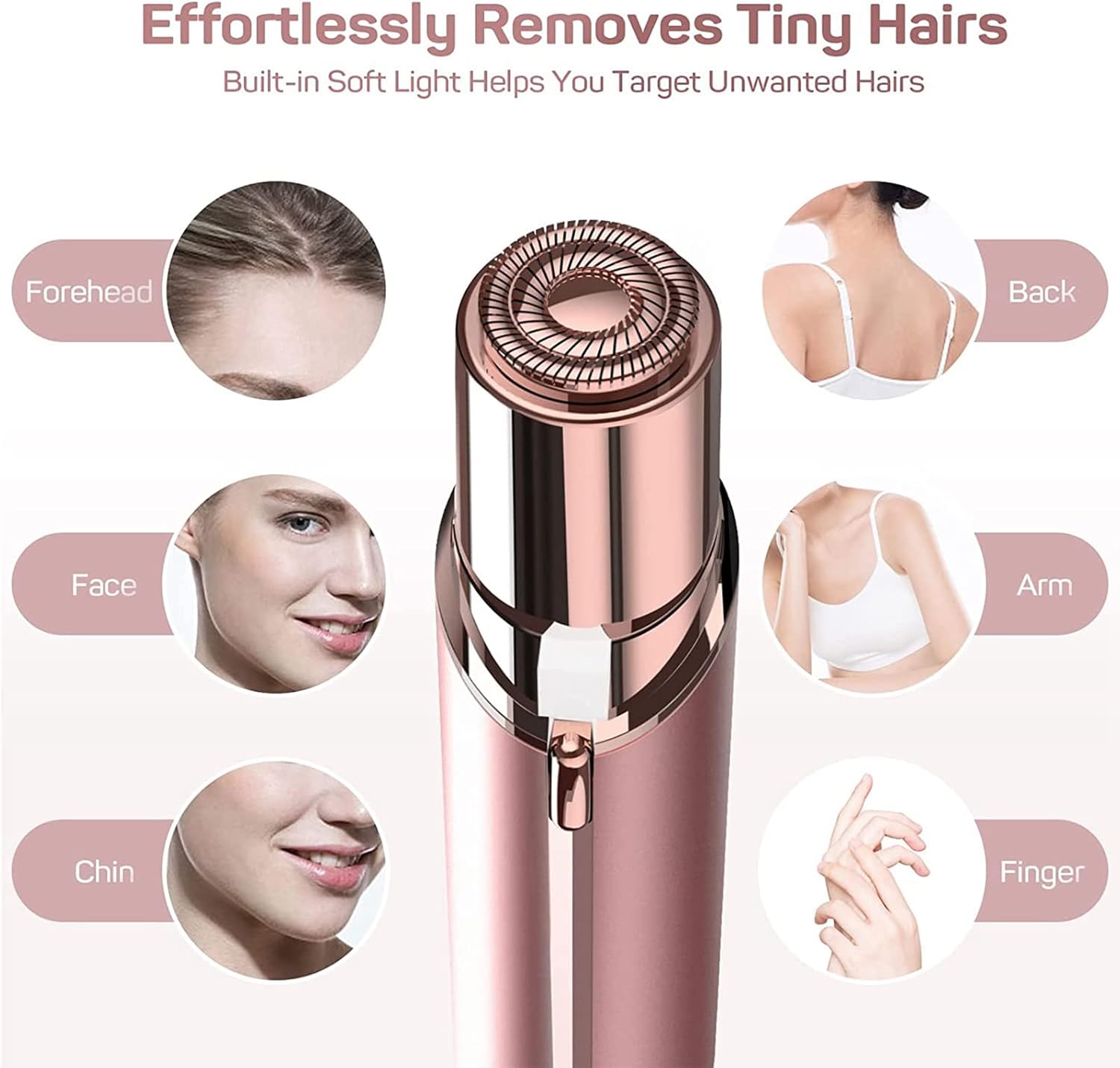 Facial Hair Remover for Women,Lady Shavers for Women,Facial Epilator ,Upper Lip Hair Remover,Rechargeable Hair Remover for Women Face,Ladies Facial Hair Remover,Ladies Face Shaver,Hair Removal Device-1