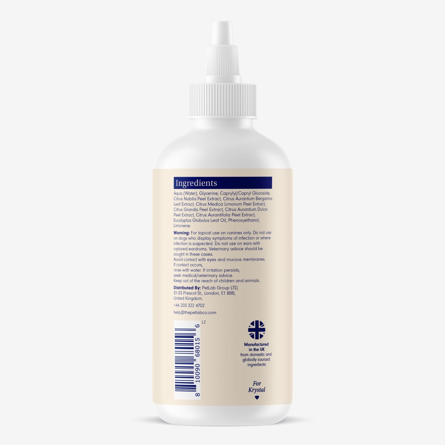 PetLab Co. Clear Ears – Support Healthy Ears In Seconds Daily - Expertly Formulated Dog Ear Cleaner - Designed To Help Support Regular Ear Care, Help Manage Wax or Dirt Build-Up and Support Dry Skin-5