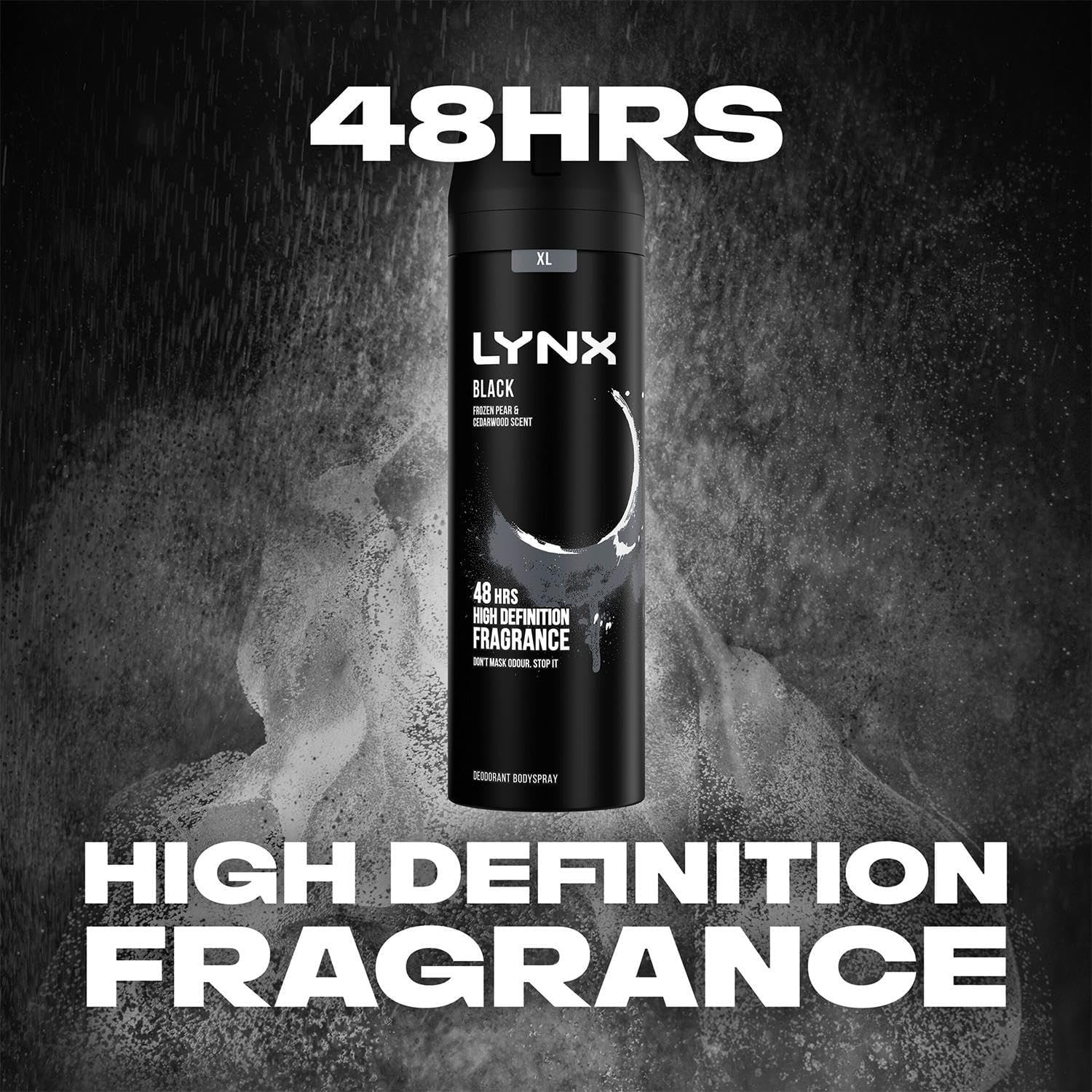 Lynx Black Bodyspray 200 ml x 5 pack-2