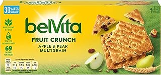 Belvita Fruit Crunch Apple & Pear Multigrain Biscuits 225 g